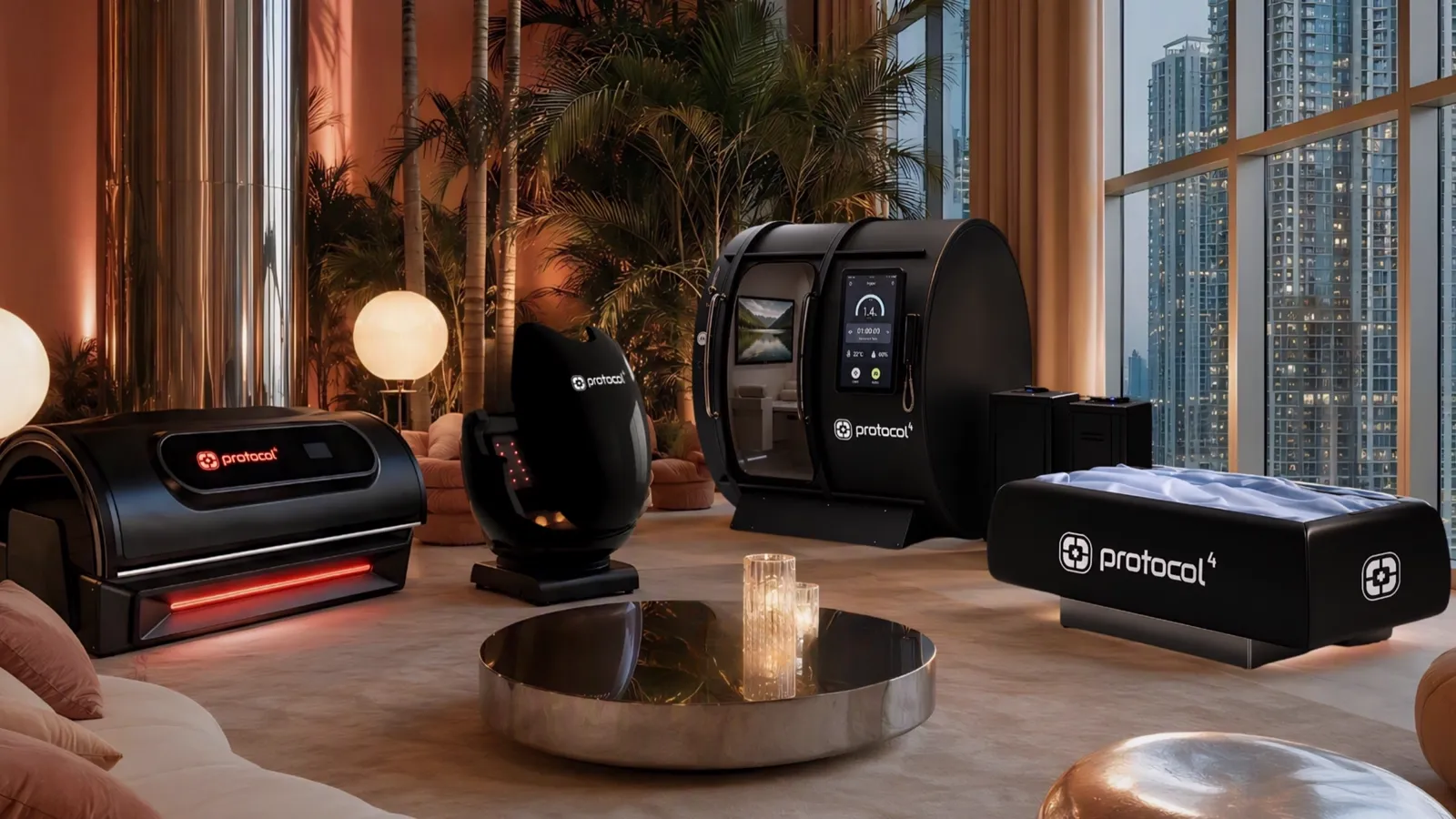 Protocol⁴ Health longevity equipment in a residential setting